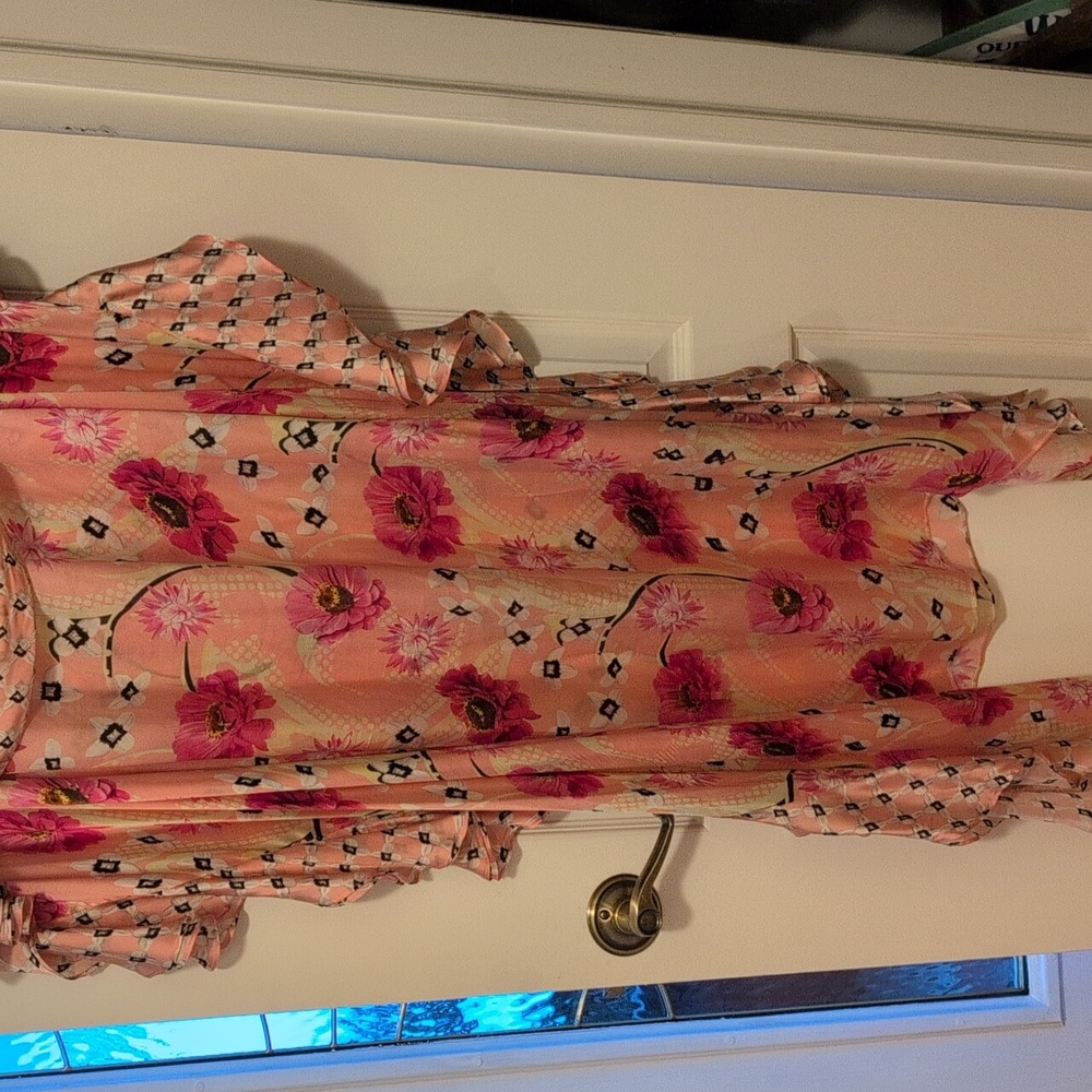 Temperley London Dahlia Kaftan Silk Caftan - Picture 9 of 13